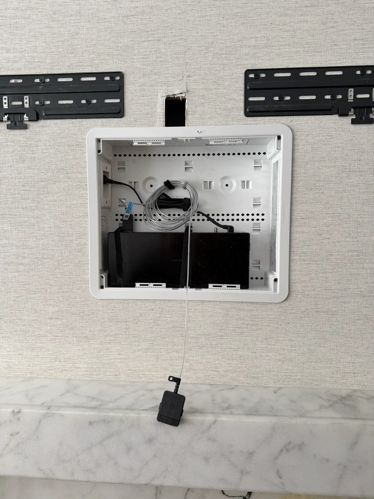 How to Hide TV Cables on a Wall-Mounted TV